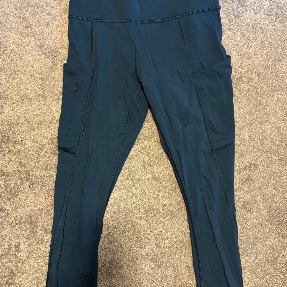 Athleta Deep Green Leggings
